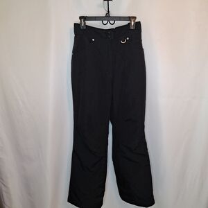 Slalom Women's Black Snowpants Size Small #74